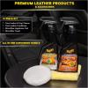 imageMeguiars Gold Class Leather Conditioner Spray  Premium Car Leather Conditioner  Protect Your Cars Seats from Cracking Fading and Drying Out  Keep It Looking and Feeling New 16 OzCleaner  Conditioner Kit