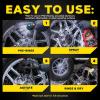 imageMeguiars Hot Rims Wheel ampamp Tire Cleaner Powers Through Brake Dust ampamp Grime  24 Oz Spray BottleChrome Wheel Cleaner