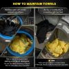 imageMeguiars Supreme Shine Microfiber Towels for Cars UltraPlush Car Microfiber Towel Set for Quickly Removing Product Without Leaving Swirls on Paint Glass Plastic or Chrome6 Microfiber Towels