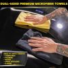 imageMeguiars Supreme Shine Microfiber Towels for Cars UltraPlush Car Microfiber Towel Set for Quickly Removing Product Without Leaving Swirls on Paint Glass Plastic or Chrome6 Microfiber Towels