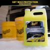 imageMeguiars Ultimate Wash and Wax Car Wash and Wax Cleans and Shines in One Step Wash Shine and Protect with an Enhanced pH Neutral Car Paint Cleaner 1 Gallon128 Fl Oz Pack of 1