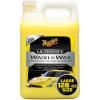 imageMeguiars Ultimate Wash and Wax Car Wash and Wax Cleans and Shines in One Step Wash Shine and Protect with an Enhanced pH Neutral Car Paint Cleaner 1 Gallon128 Fl Oz Pack of 1