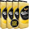 imageMeguiars Water Magnet Microfiber Drying Towel Premium Car Wash Microfiber Towel Thats Super Plush Water Absorbent ampamp ScratchFree Big Microfiber Towels for Cars 1 Pack4 Pack