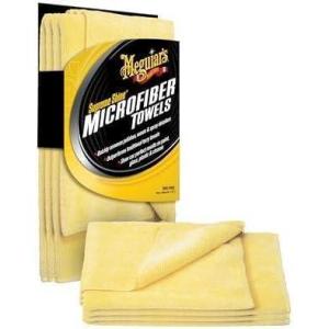 imageMeguiars Supreme Shine Microfiber Towels for Cars UltraPlush Car Microfiber Towel Set for Quickly Removing Product Without Leaving Swirls on Paint Glass Plastic or Chrome3 Microfiber Towels Pack of 12
