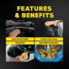imageMeguiars 4quot Foam Applicator Pads 4 Count  UltraSoft Hand Applicators with a TightCell Foam Construction for a Smooth Application of Waxes Polishes Tire Dressing Protectants and More 4 PackNo Size