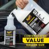 imageMeguiars D15601 Synthetic XPress Spray Wax for Car Detailing Creates a Deep Shiny Look Can Be Applied to Wet or Dried Paint and In Direct Sunlight Moisture Rolls Off Waxed Paint 1 GallonXPress Spray