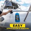 imageMeguiars M5616 MarineRV Pure Wax Carnauba Blend LongLasting Liquid Wax for Protecting Gel Coat Fiberglass and Painted MarineRV Finishes 16 Oz BottleCarnauba Blend