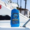imageMeguiars MarineRV M4516 High Gloss Polish  Professional Grade Boat and RV Polish for a Sleek HighShine Finish for Fiberglass ampamp Gel Coat  16 OzHard Water Spot Remover