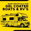 imageMeguiars MarineRV M4516 High Gloss Polish  Professional Grade Boat and RV Polish for a Sleek HighShine Finish for Fiberglass ampamp Gel Coat  16 OzHigh Gloss Polish