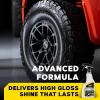 imageMeguiars Ultimate Insane Shine Tire Spray  Premium Tire Dressing that Delivers a Lasting High Gloss Wet Look and is Easy to Use Advanced Tire Shine that Bonds for a LongLasting Finish 16 Oz Spray