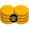 imageMeguiars 4quot Foam Applicator Pads 4 Count  UltraSoft Hand Applicators with a TightCell Foam Construction for a Smooth Application of Waxes Polishes Tire Dressing Protectants and More 4 PackApplicator Pads Pack of 2