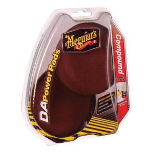 imageMeguiars 4 DA Waxing Power Pads G3509  Car Pad Waxing Kit Includes 2 Foam Pads for Evenly Applying Wax Protection Intended or DA Power System Tool and your Favorite Liquid Wax or Sealant 2 Pads2 Pack