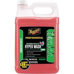 imageMeguiars D110 Hyper Wash Foaming Car Wash Lifts Off Dirt and Leaves a Rich Shine  1 Gallon Container Packaging May Vary