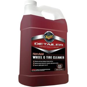 imageMeguiars D14301 Non Acid Tire and Wheel Cleaner PreDiluted No Mixing Required Car Wheel Cleaner  1 Gallon Wheel Cleaner 128 Fl Oz128 Fl Oz Pack of 1