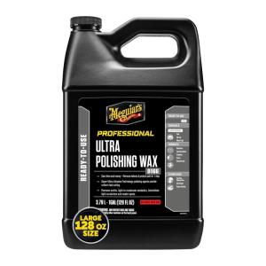 imageMeguiars D15601 Synthetic XPress Spray Wax for Car Detailing Creates a Deep Shiny Look Can Be Applied to Wet or Dried Paint and In Direct Sunlight Moisture Rolls Off Waxed Paint 1 GallonPolishing Wax