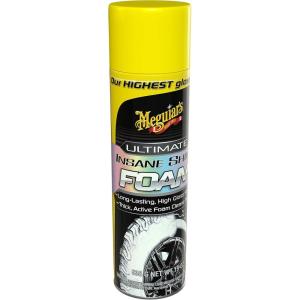 imageMeguiars G190315 Ultimate Insane Shine Tire Coating gives a Finish that Creates a Lasting WetLook for a Classic Black Shine Easy to Use No Hassle No Mess Ultimate Protection 15 Oz Aerosol Can19 Oz