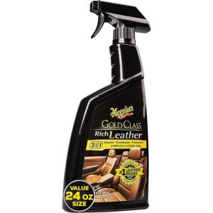 imageMeguiars G1924SP Gold Class Rich Leather Cleaner and Conditioning Spray  24 Oz Spray Bottle24 Fl Oz Pack of 1
