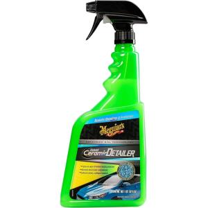 imageMeguiars Hybrid Ceramic Wax Spray Car Wax with Advanced SiO2 Hybrid Technology  32 Oz Spray BottleSpray Detailer