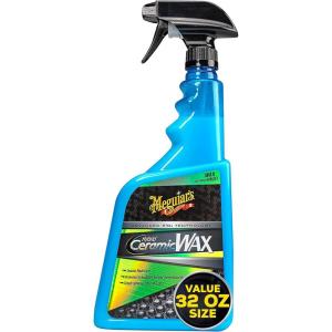 imageMeguiars Hybrid Ceramic Wax Spray Car Wax with Advanced SiO2 Hybrid Technology  32 Oz Spray BottleSpray Wax