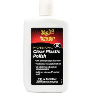 imageMeguiars M1008 M10 Mirror Glaze Clear Plastic Polish  8 Oz Bottle8 oz