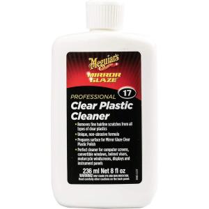 imageMeguiars M1808 Mirror Glaze Clear Plastic Detailer  8 Oz Spray BottleCleaner