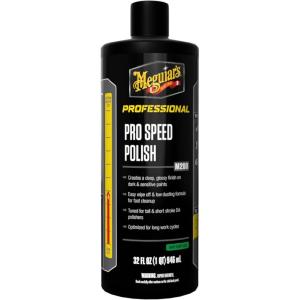 imageMeguiars M200 Pro Speed Polish Extremely UserFriendly Professional Car Polish for Light Defect Removal Easy Polishing While Creating a HighGloss Finish to Make Your Car Shine 32 Oz