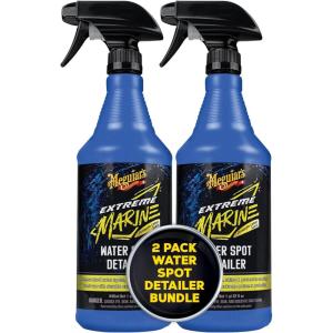 imageMeguiars M5716 MarineRV Vinyl ampamp Rubber Cleaner ampamp Protectant Boat Vinyl Cleaner ampamp Protectant Revitalize Plastic and Rubber with an EasytoUse NonGreasy Formula 16 Oz Spray BottleWater Spot Detailer