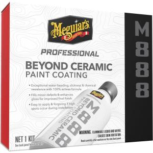 imageMeguiars Professional Beyond Ceramic Paint Coating M888  MultiYear Ceramic Coating For Cars Easy to Apply Fills in Minor Defects with Exceptional Water Beading Slickness and Chemical Resistance