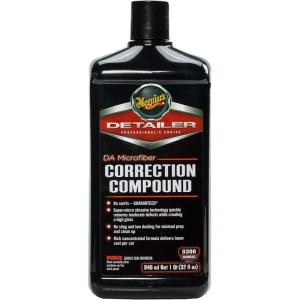 imageMeguiars Professional DA Microfiber Finishing Wax D30101  Pro Car Polish Removes Light Defects While Adding Protection Ideal for Use on DA Microfiber Finishing Disc and DA Polisher 128 Oz 1 Gal32 Oz