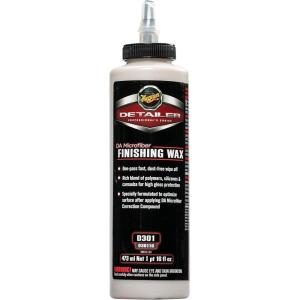 imageMeguiars Professional DA Microfiber Finishing Wax D30116  Pro Microfiber Wax Thats Easy to Use and Removes Light Defect while Protecting Ideal for Use with a DA Microfiber Finishing Disc 16 Oz