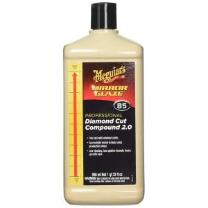 imageMeguiars Professional Diamond Cut Compound 20 M8532  ProfessionalGrade Compound Perfect to Remove Heavy Defects Like Scratches Staining Water Spots and More While Restoring Shine ampamp Gloss 32 OzStandard