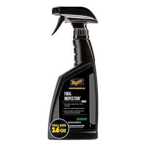 imageMeguiars Professional Final Inspection M3416  Detailer Spray for Removing Light Dust Contaminants Smudges and Finger Prints Car Detailer Spray Effective as a Clay Bar Lubricant 16 Oz16 Fl Oz Pack of 1