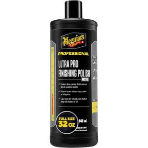 imageMeguiars Professional Ultra Pro Finishing Polish M21032  Achieve a MirrorLike Finish on Your Car  Remove Swirls and Holograms While Increasing Goss and Shine 32 OzUltraPro Finishing Polish 32 oz