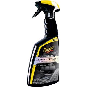 imageMeguiars Ultimate Leather Detailer  The Ultimate Leather Care for Leather Seats  Leather Cleaner Conditioner ampamp Protectant in One  24 Oz1 Fl Oz Pack of 1