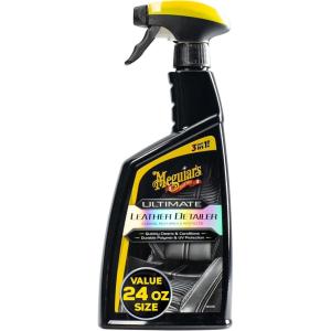 imageMeguiars Ultimate Leather Detailer  The Ultimate Leather Care for Leather Seats  Leather Cleaner Conditioner ampamp Protectant in One  24 Oz16 Fl Oz Pack of 1