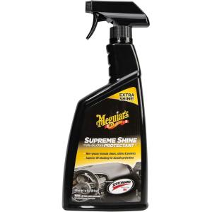 imageMeguiars Ultimate Protectant Exterior ampamp Car Interior Protectant with UV Clear Coat Technology NonGreasy Formula for Shining and Protecting Vinyl Rubber and Plastic 152 Oz Spray BottleSupreme Shine
