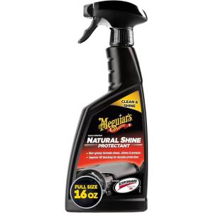 imageMeguiars Ultimate Protectant Exterior ampamp Car Interior Protectant with UV Clear Coat Technology NonGreasy Formula for Shining and Protecting Vinyl Rubber and Plastic 152 Oz Spray BottleNatural Shine