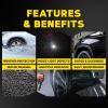 imageMeguiars Ultimate Ceramic Coating Kit  Premium Kit for Cars Delivers UltraDurable Ceramic Protection with High Water Beading Action Increased Gloss and Slickness and Premium Microfiber Towels