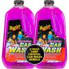 imageMeguiars Deep Crystal Car Wash  Car Wash Shampoo that Cleans Paint Enhances Gloss and Preserves Wax Protection pH Balanced Car Wash Soap with Excellent Foaming Action 64 Oz64 Fl Oz Pack of 2