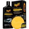 imageMeguiars Gold Class Carnauba Plus Premium Liquid Wax Kit Car Detailing Kit with a Pure Carnauba Wax Blend and a Foam Applicator Pad for Keeping Glossy Paint Protected Like a Pro 16 Oz Bottle