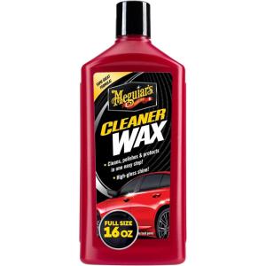 imageMeguiars Cleaner Wax  Liquid Car Wax Cleans Polishes and Protects Your Vehicle  Easy to Use Longlasting Shine  16 Oz16 Ounce Pack of 1