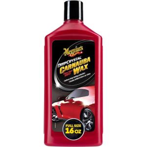 imageMeguiars Deep Crystal Carnauba Wax HighGrade Carnauba Liquid Car Wax for LongLasting Protection Block Out the Elements 16 Oz BottleCarnauba Wax