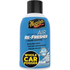 imageMeguiars G16602 Meguiars Whole Car Air Refresher Odor Eliminator Spray Eliminates Strong Vehicle Smells Throughout Your Interior Summer Scent 2 Oz Aerosol Canister