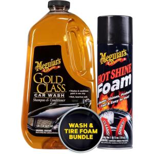 imageMeguiars Gold Class Car Wash Hot Shine Tire Foam BundleTire Foam Bundle