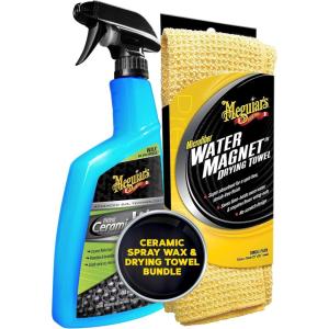 imageMeguiars Hybrid Ceramic Spray Wax and Water Magnet Microfiber Drying Towel BundleSpray Wax and Water Magnet Microfiber Drying Towel Bundle