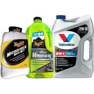 imageMeguiars Hybrid Ceramic Wash ampamp Wax Car Wash  Valvoline VR1 Racing 20W50 Motor Oil Bundle for Car Enthusiasts Looking for a WaterBeading Car Wash and Motor Oil Solution