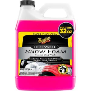 imageMeguiars Ultimate Snow Foam Wash Foaming Car Wash Formulated for Foam Cannons ampamp Foam Guns 32oz32 Fl Oz