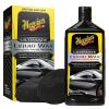imageMeguiars Ultimate Liquid Wax Improved Liquid Car Wax Formula for Durable Protection that Shines Premium Towel and Applicator Pad Car Accessories Included 16 Oz Bottle16 Fl Oz Pack of 1