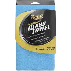 imageMeguiars Perfect Clarity Glass Towels Keep Windows Sparkling Using Premium Reusable Glass Cleaning Towels with a Superior Streak Free and Lint Free Finish 3 PackPack of 3