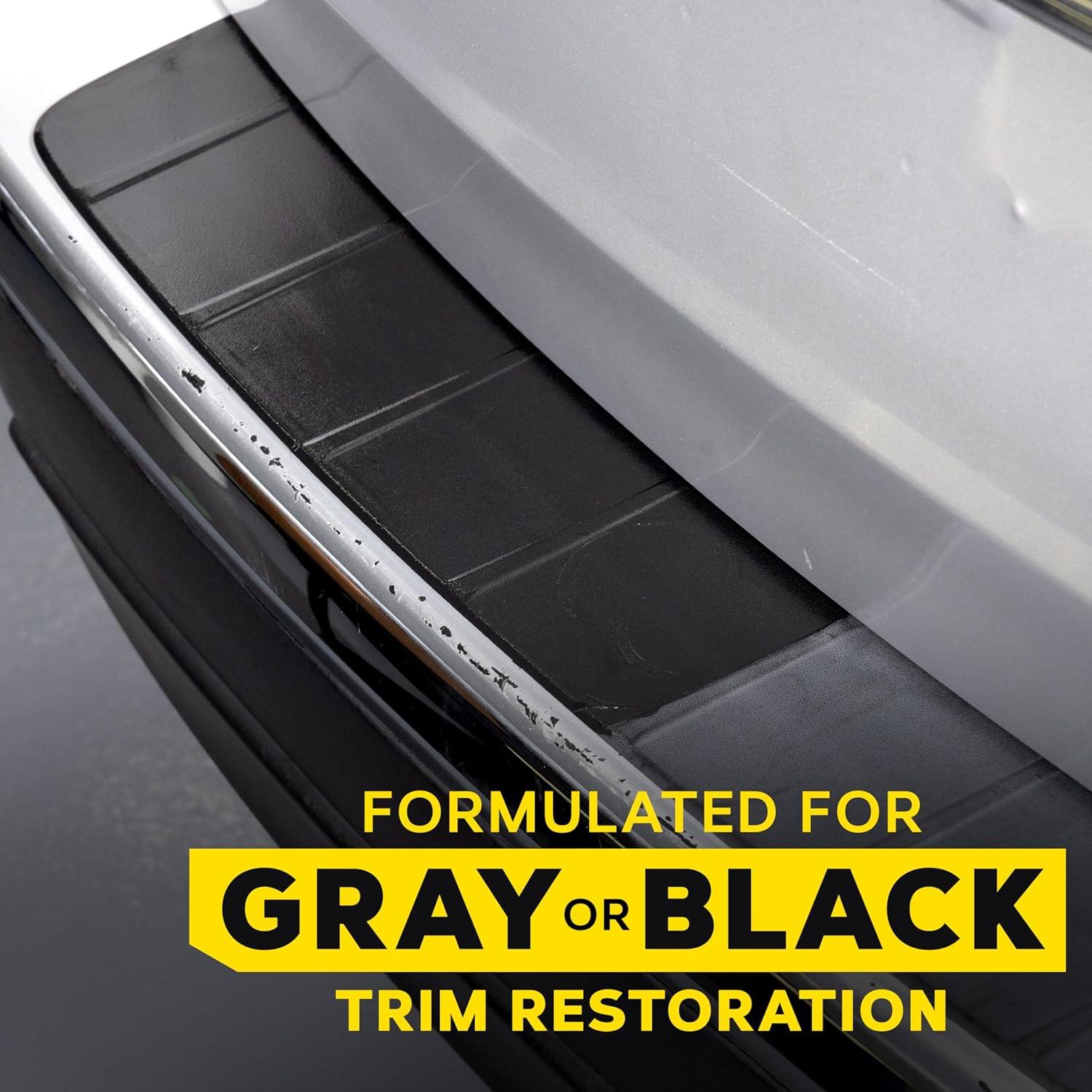 imageMeguiars Heavy Duty Trim Restoration Kit  Includes a Cleaning Solution to Deep Clean Plastic and Trim and Protective Trim Shield That Delivers UltraDurable Protection with UV Blocking Protection